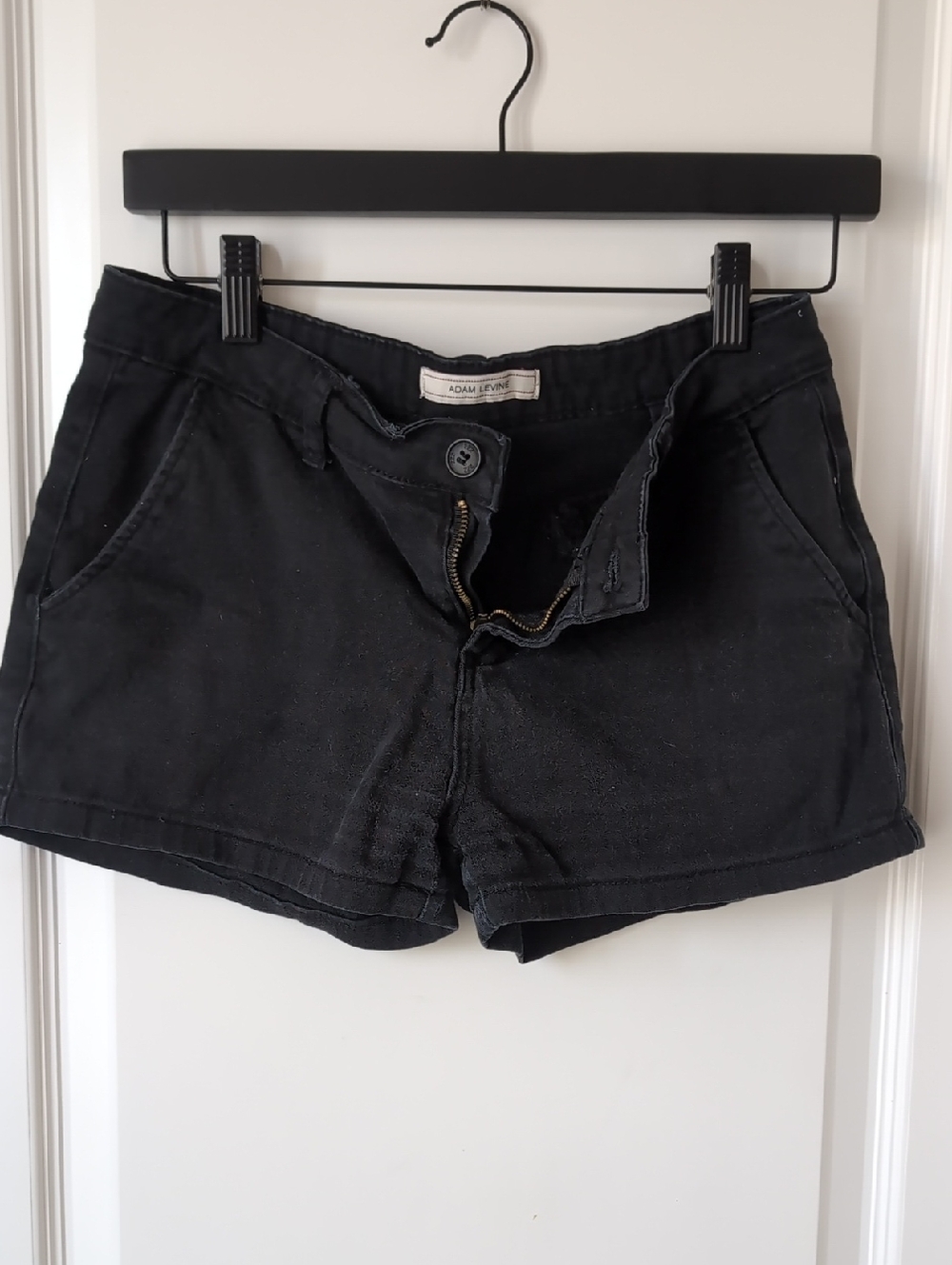 Adam Levine Collection Black Women's Jean Shorts